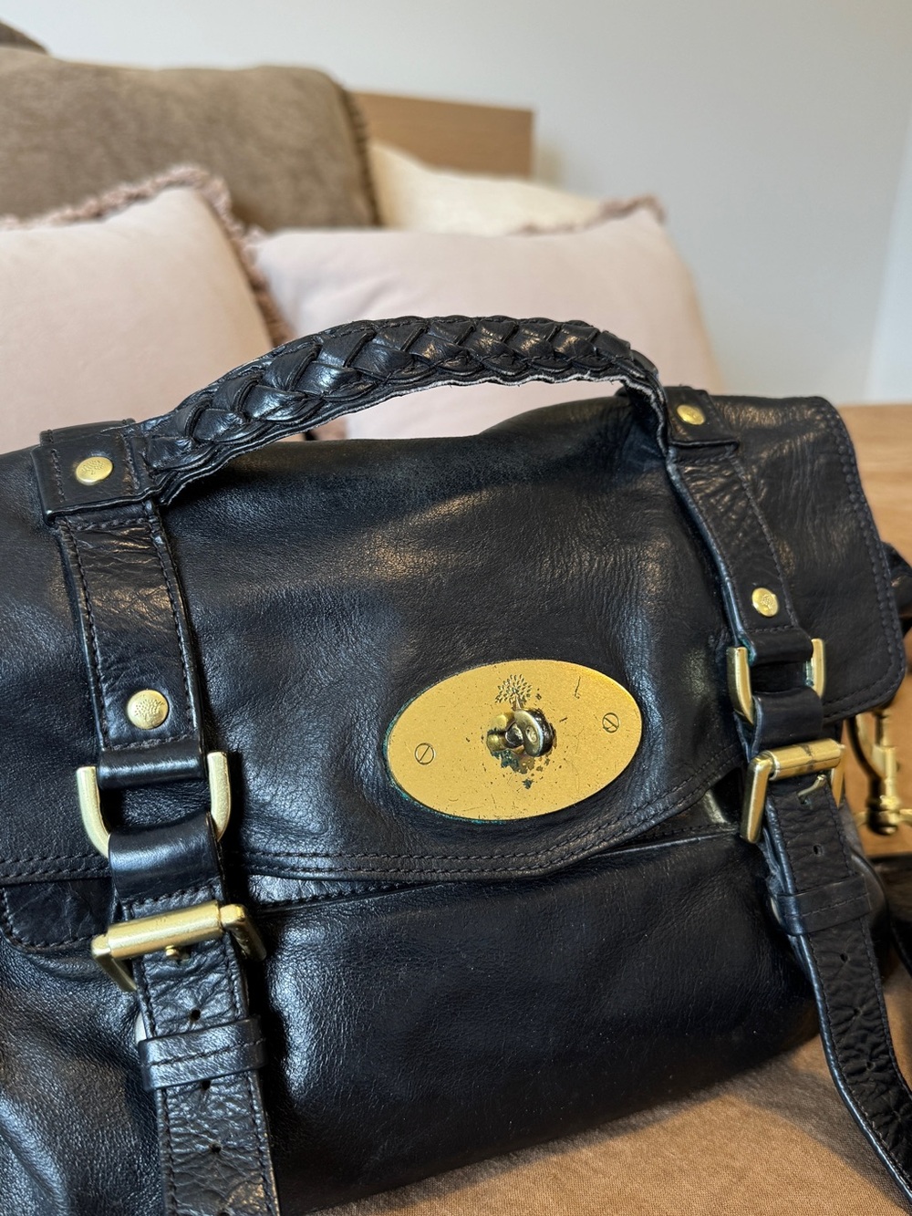 Mulberry Vintage Alexa Handbag - Picture 2 of 14